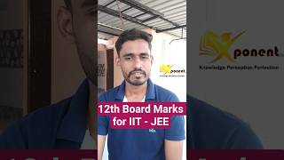 12 board exam score criteria to be eligible for IIT JEE ? #jeecoaching #iitjee #12board #jeemains