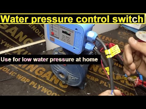 automatic pressure controller for water pump installation| in
