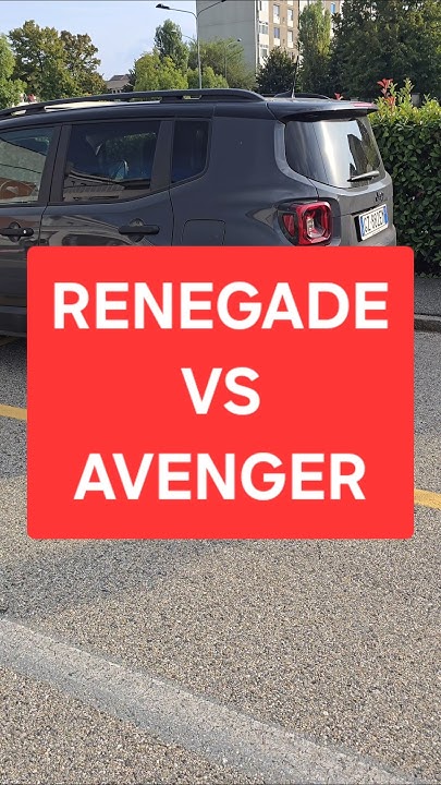 JEEP AVENGER É MENOR QUE RENEGADE #shorts