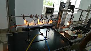 Cable fire resisting test upto 950° celcious