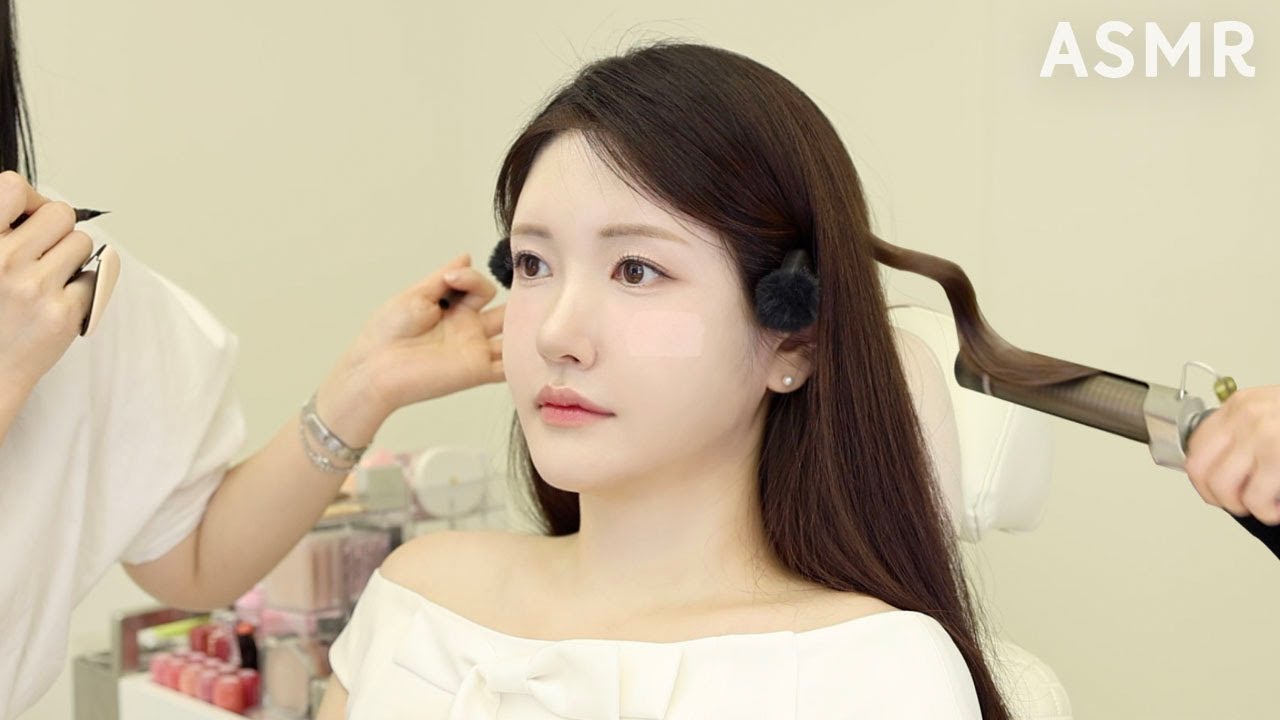 메이크업샵 ASMR 유명 웨딩샵에서 베테랑 원장님들께 받아본 우아한 웨딩 메이크업