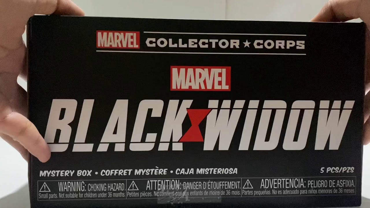 Unboxing the Black Widow Marvel Collector Corps! - YouTube