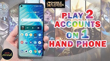 Play 2 Different Accounts of Same Game in 1 Hand Phone | All Mobile Games | Mobile Legends | MLBB