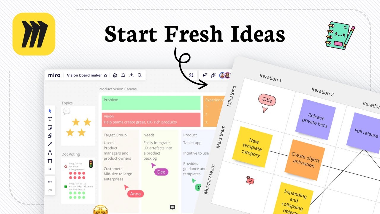 Как создать доску Miro (настройка нового рабочего пространства)