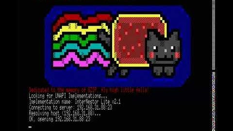 MSX Telnet v1.32 - Now working really well as a Linux client!