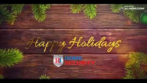 Santa Clause Caught On Camera! - Alarm.com & RI Home Security