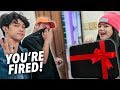 Firing Our Camera Man, Then Surprising Him With Dream Gift! | Ranz and Niana
