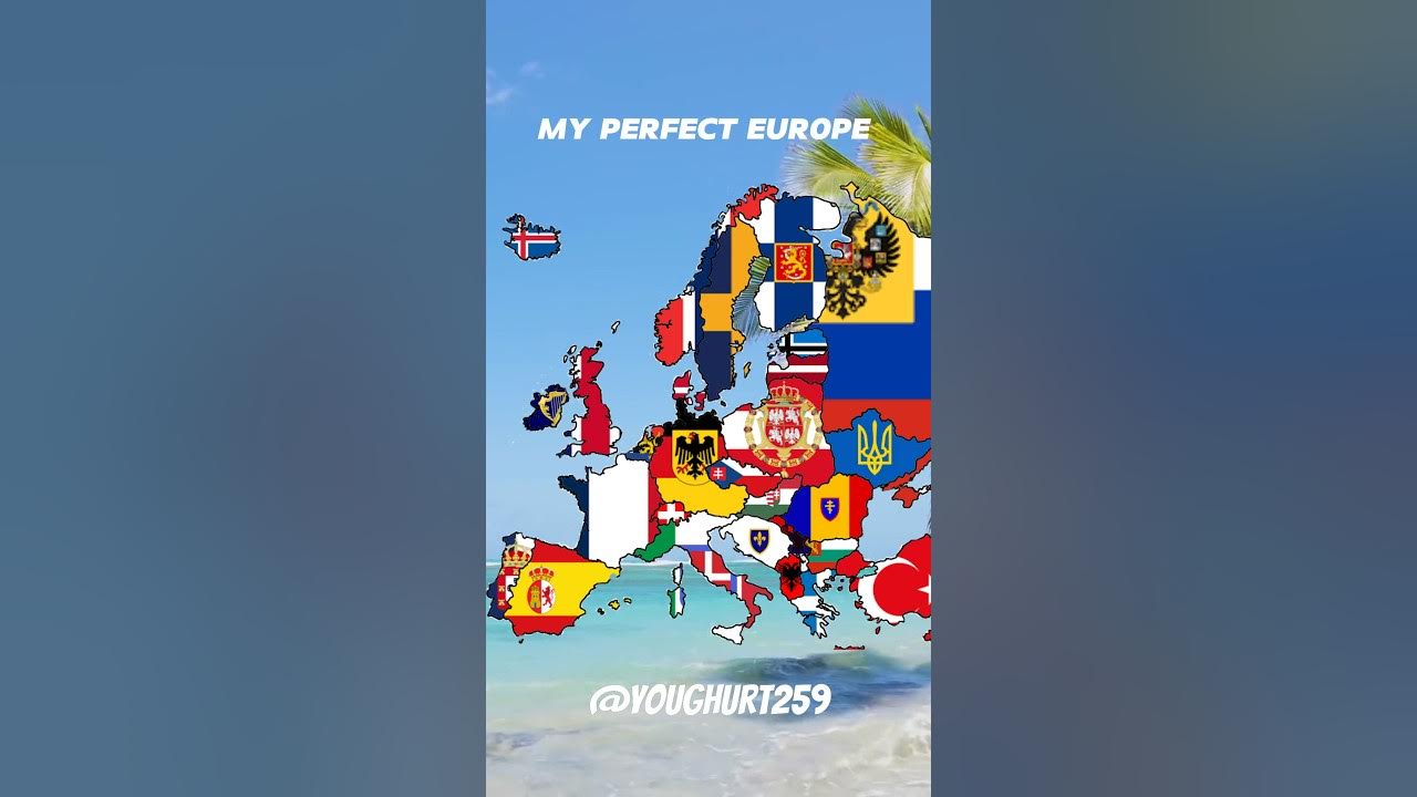 My perfect europe #geography #history #map #europe #countryballs # ...