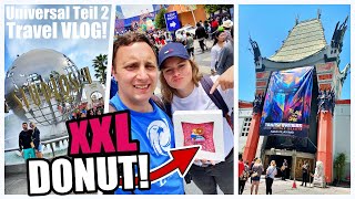 EXTREM nasse Wasserbahn!  | Universal Studios  Hollywood Schild  Walk of Fame | USA Tour 2023 #06