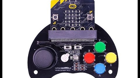 Yahboom micro:bit basic game handle