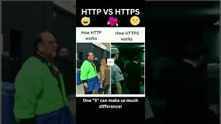 HTTP vs HTTPS (&quot;S&quot; make big difference) #shorts #http #https