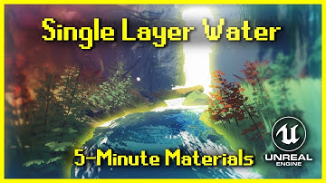 Single Layer Water | 5-Minute Materials [UE4/UE5]
