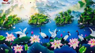 Free Falling Lotus Flower Video Background Part1 screenshot 5