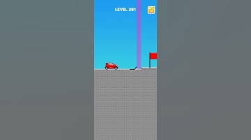 Draw Bridge Puzzle Level 261 #shorts 💖Subscribe💖