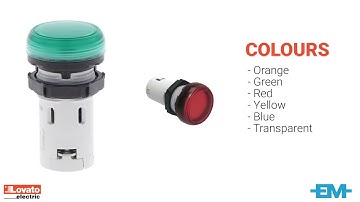 Lovato LED Monoblock Pilot Lights