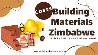 Costs to buy building materials in Harare  Zimbabwe