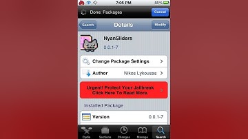 Nyan sliders (cydia)