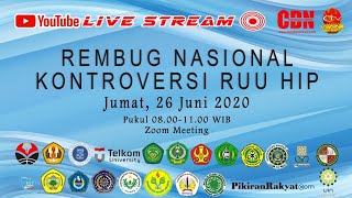 #LIVESTREAMING REMBUG NASIONAL KONTROVERSI RUU HIP