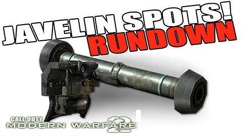 Rundown: Javelin Spots Tutorial Guide! (Best Locations) MW2