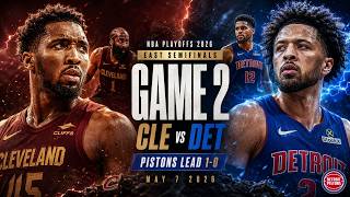 Cavs vs Pistons Game 2 | NBA Playoffs 2026 Full Game · NBA2K26