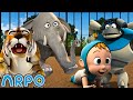 【60分】どうぶつえんにて | ロボットのアルポ | 幼児向けアニメ