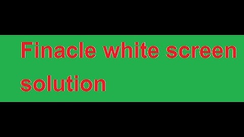 Finacle white screen solution on NSP2 or slow internet connection in windows 8 or windows 10 OS