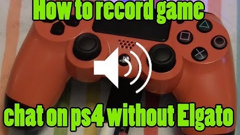 **OLD**How to record game chat on ps4 (READ DESCRIPTION FOR NEW)