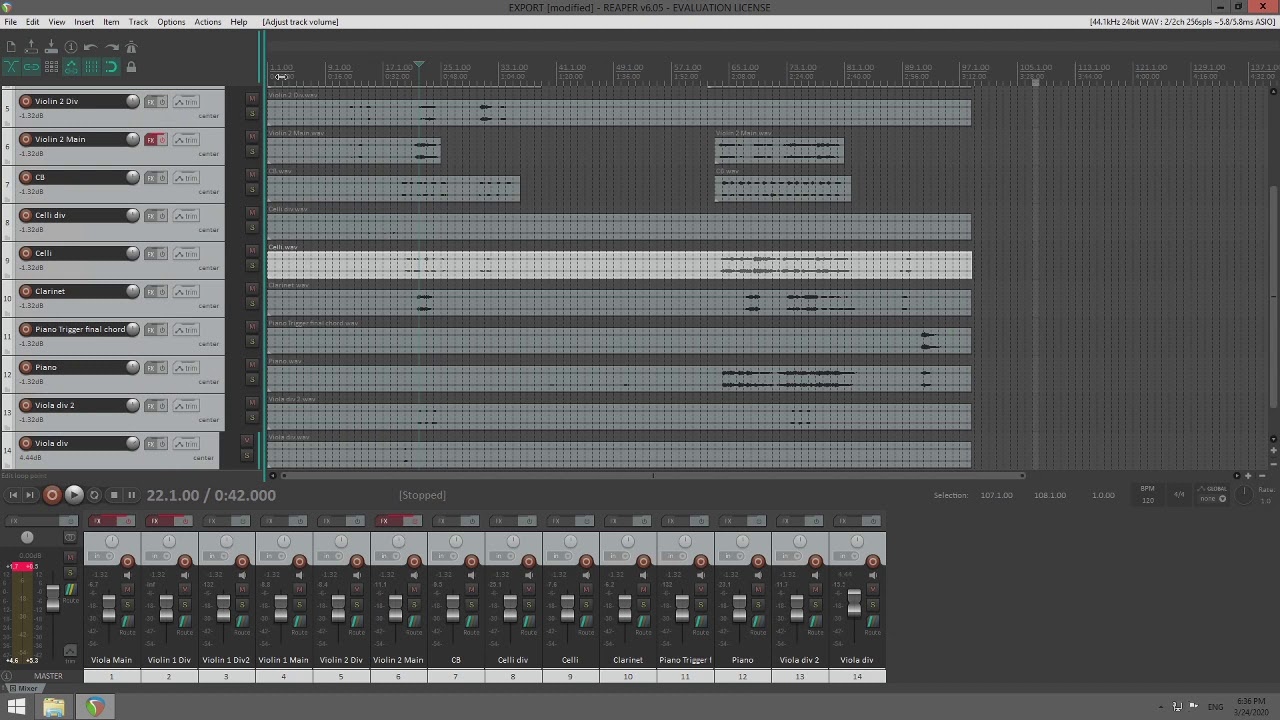 How to Export Stems in Reaper