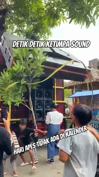 Bikin Ngilu detik Detik Tertimpa Sound Horeg#soundhoreg #saffaaudiobondowoso