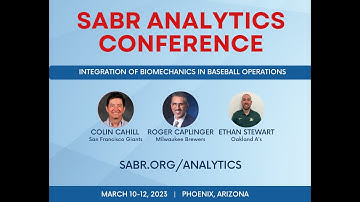 2023 SABR Analytics: Integration of Biomechanics in Baseball Operations