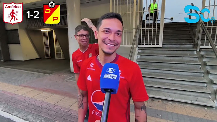 🔴⚽América 1-2 Pereira 🎤 Reacciones de los hinchas y jugadores