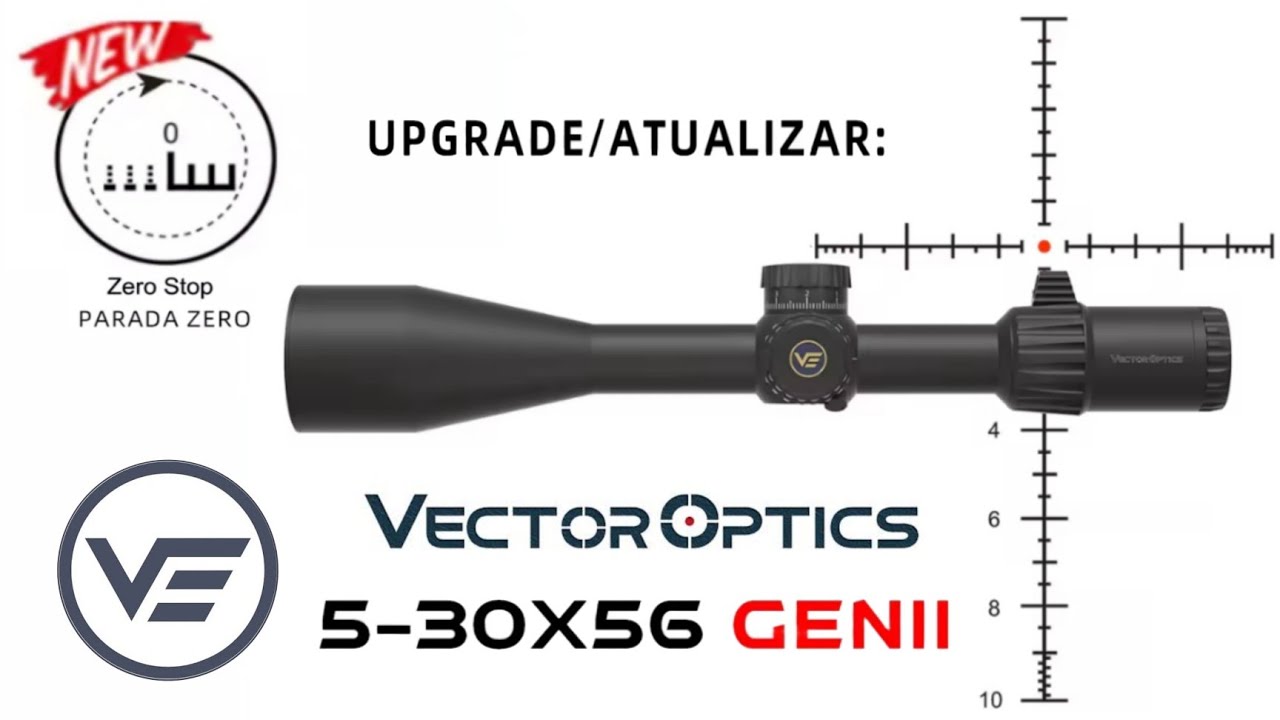 Luneta Vector Optis Taurus 5-30x56 GENII FFP - YouTube
