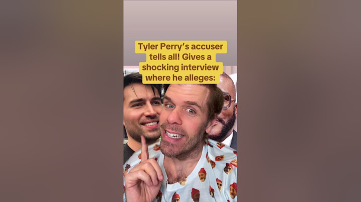 Tyler Perry’s Accuser Tells All! Gives A Shocking Interview Where He Alleges: