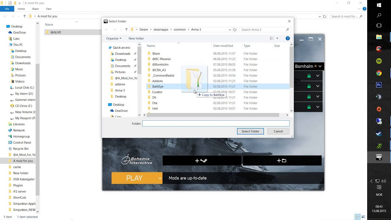 Install Arma 3 mods manually