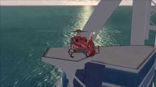 Burj AL Arab Dubai DRF Notarzt fsx addon Helicopter simviation