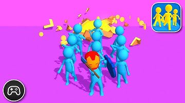 Join Clash 3D - Gameplay Walkthrough Part 96 - Puzzle Game Levels 323-325 (iOS, Android)