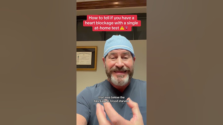 How to tell if you have a heart blockage with a single test #hearthealth #heartattack #heart #fypシ