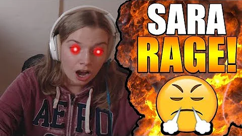 SARA RAGER SKIKKELIG IGJEN! (Sara klikker helt)