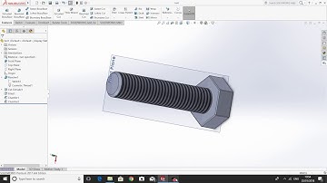 Solidworks Tips and Tricks: How to show Cosmetic Thread