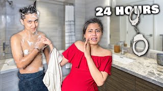 HANDCUFFED TO HIM FOR 24 HOURS !