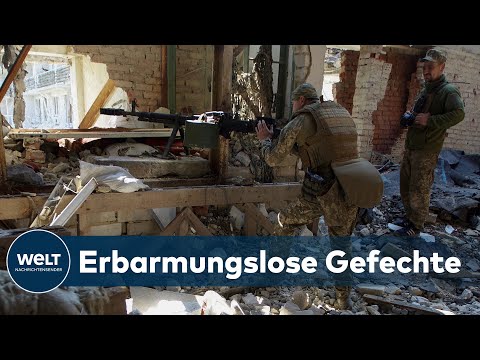 UKRAINE-KRIEG: Intensiver Häuserkampf um Sjewjerodonezk - Russen rücken vor | WELT Thema