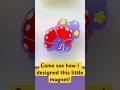 I Designed This Little Vileplume Magnet!! 🍄 #pokemon #magnet #timelapseart #fanart