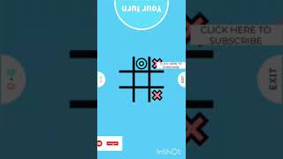 Tic Tac Toe game|gameplay two Player games #gaming #trending #shorts #ytshorts screenshot 5