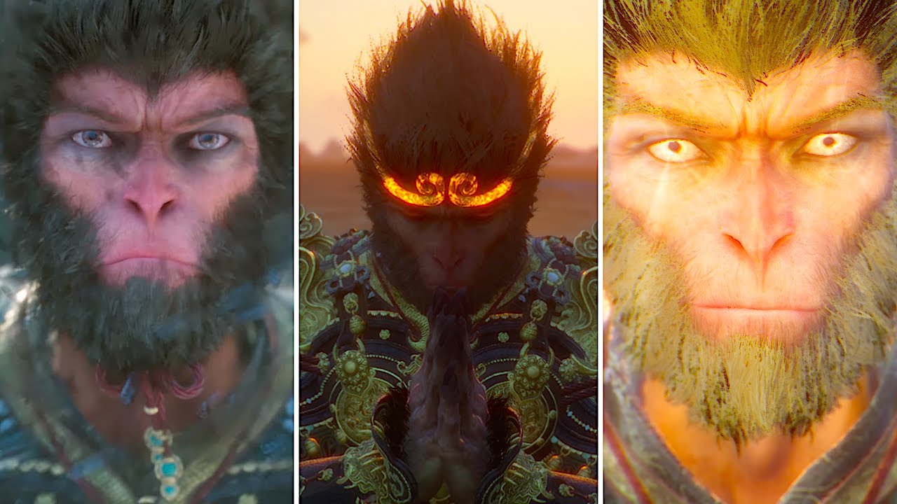 Black Myth WUKONG All Endings (Secret, True, Default)