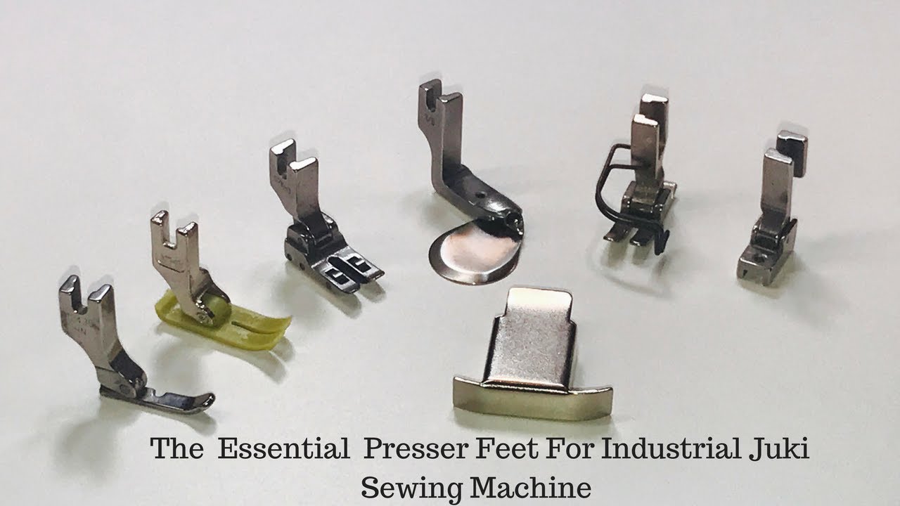 Sewing Machine Presser Feet Chart