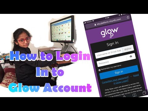 How To Login in to Glow account