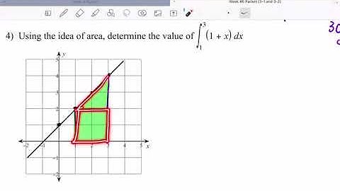 3.1: The Definite Integral Part 5