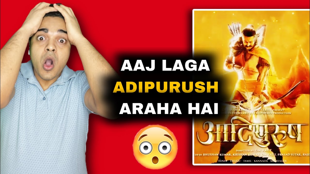 Adipurush New Official Motion Poster Reaction | Prabhas - YouTube
