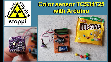 Color sensor TCS34725 with Arduino - Farbensensor TCS34725 mit Arduino