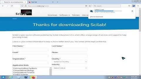 Instalación Scilab para SO Windows